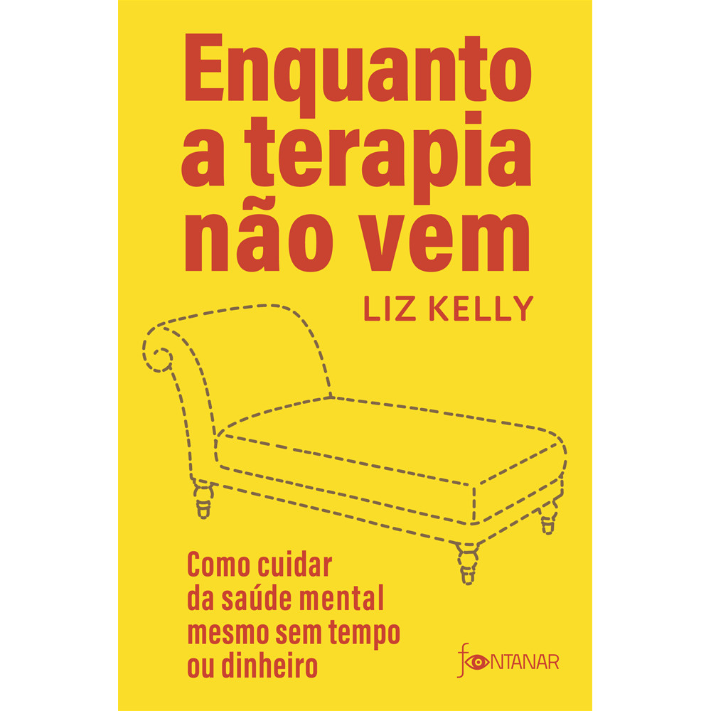 Capa do livro Livro - Enquanto a Terapia Não Vem - Novo -