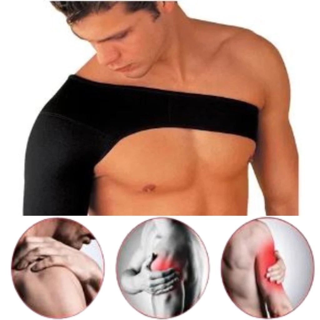 Ombreira Ortopédica Compressora Para Dor Tendinite Academia Unissex Recuperação Muscular
