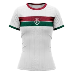 Camisa Fluminense Fc Stencil Feminina Licenciada Original