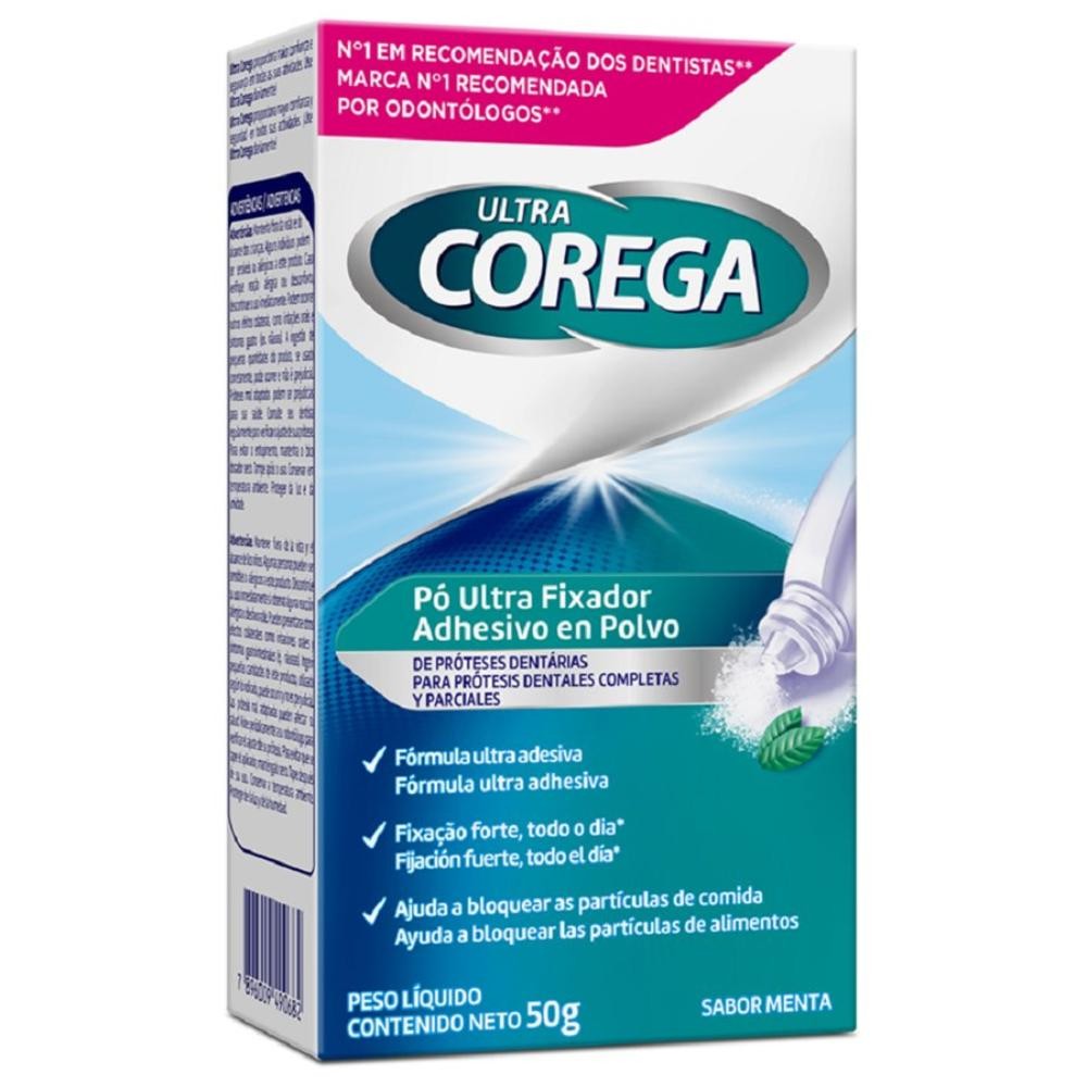 COREGA ULTRA PÓ FRASCO COM 50G em Oferta na Shopee