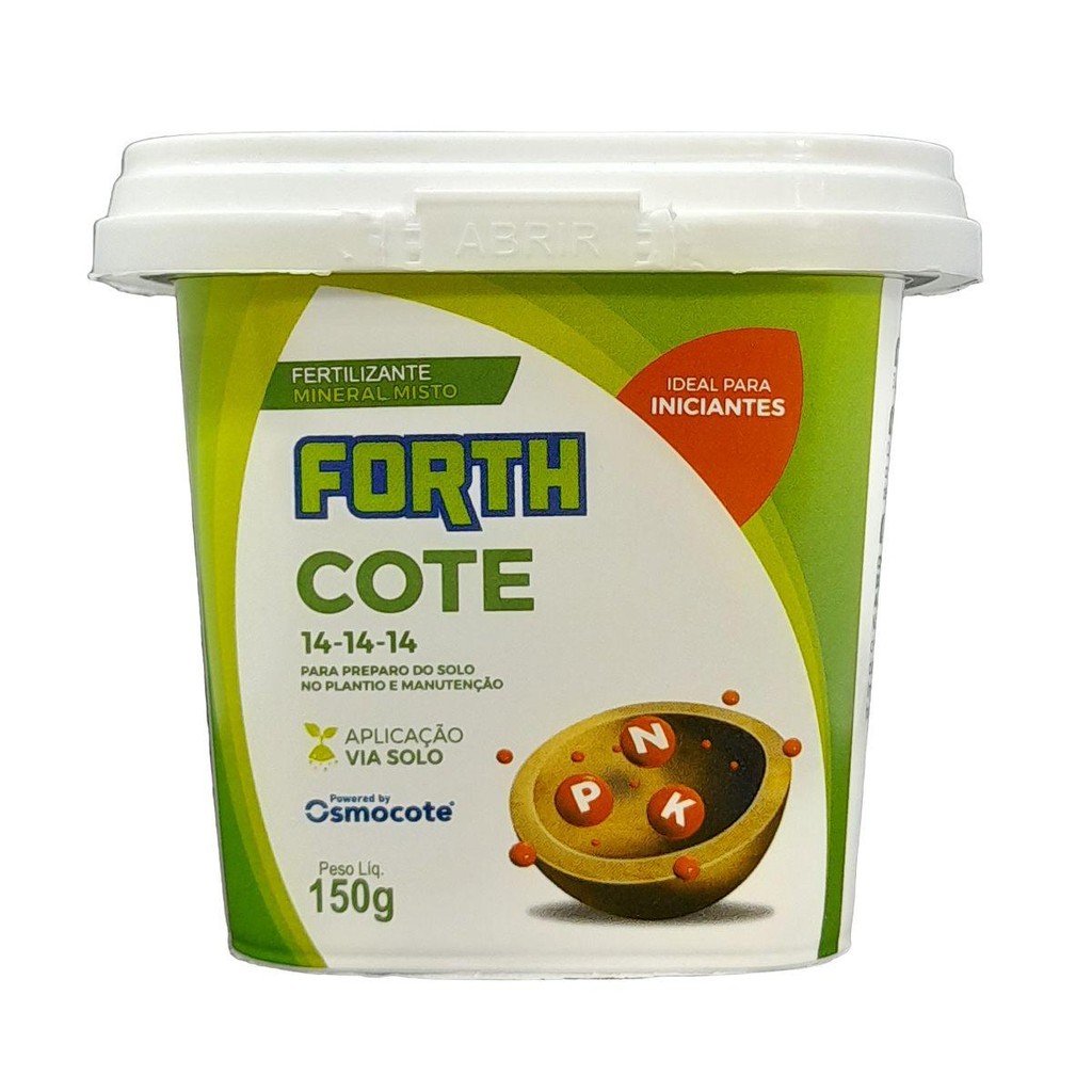 Adubo Fertilizante Forth Classic Osmocote Cote 14-14-14 150g