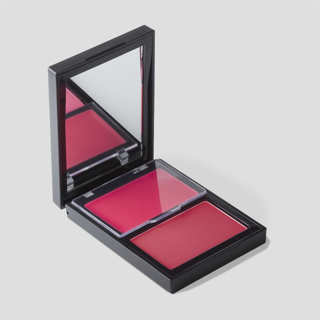 Oceane Edition Duo Blush Cremoso e em Pó Punch Paint Rosa Pink 10,2g