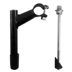 Mesa Suporte Guidão 21.1mm com Expander Allen Preto 80mm