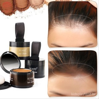 Pó de Revestimento para Cabelo para Sombra da Linha do Cabelo Presente de Natal à Prova d'Água Reparação Fina de Água Pr