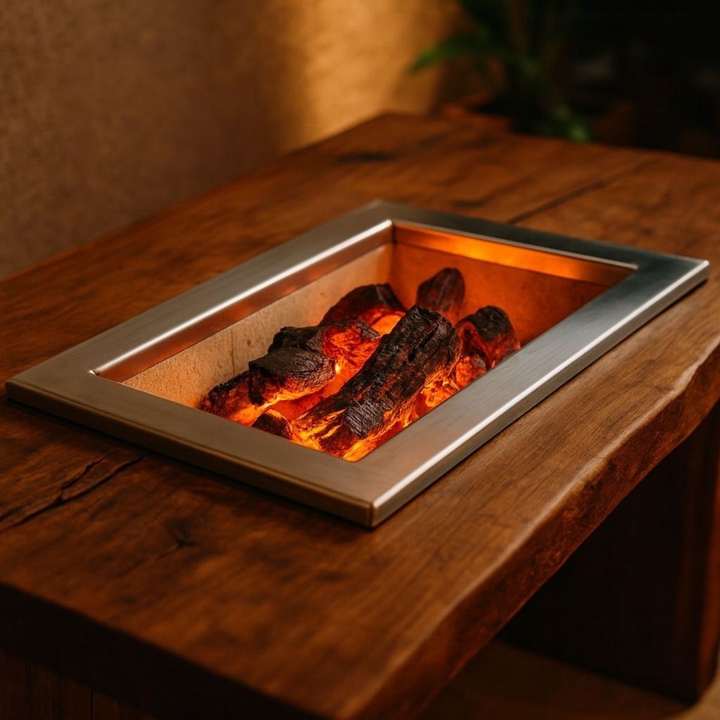 Braseiro Executivo Inox 60x50 Velório do Boi – Estrutura Profissional para Churrasco