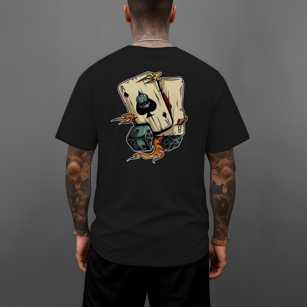 Camiseta Carta Masculina T-shirt Diverse Camisa 100% Algodão