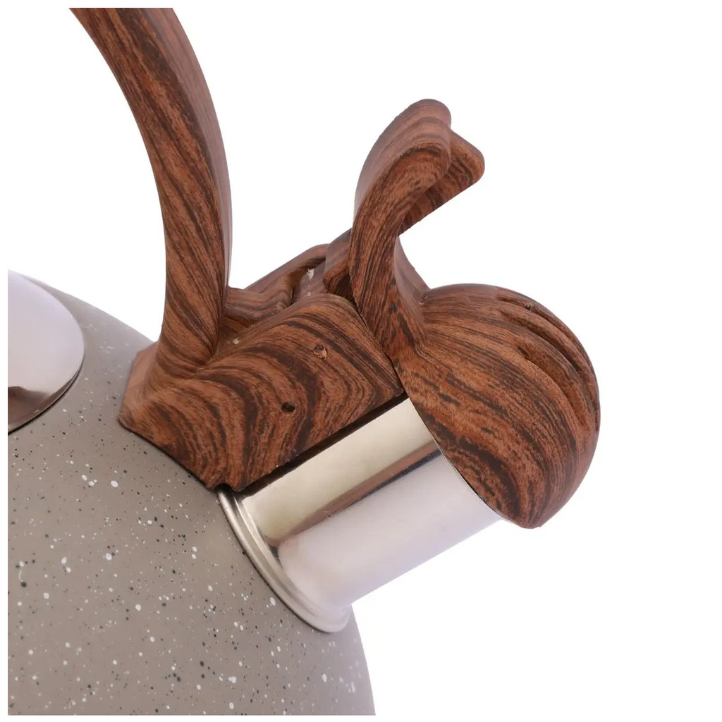 Chaleira Inox Grafito 2L Com Alça e Apito 11.061 Mimo Style