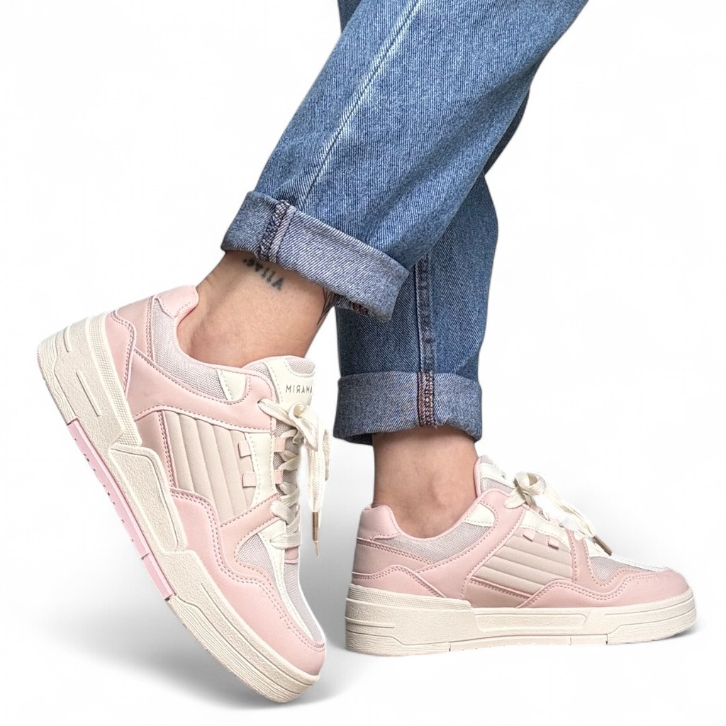 Tênis Feminino Sola Alta Rosa Ramarim 2589236-1 em Oferta na Shopee