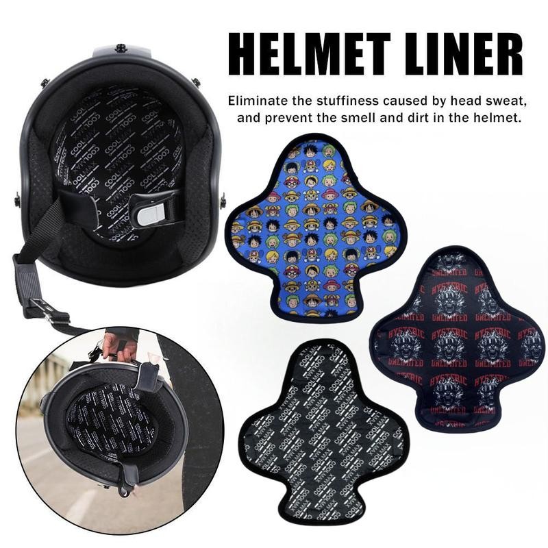 Acolchoamento De Capacete De Motocicleta , Forro Interno Antiderrapante Absorvente De Suor , Almofada De Secagem Rápida 