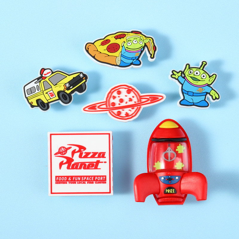 25 novo estilo Cross-Border buraco sapatos sapatos flor dos desenhos animados bonito Toy Story acessórios criativos PVC