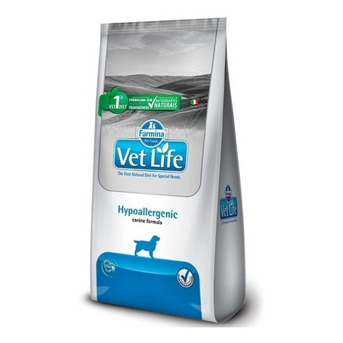 Alimento Vet Life Natural Canine Hypoallergenic 10,1kg