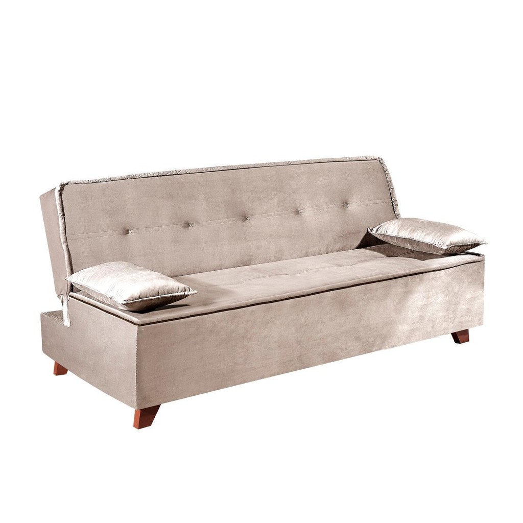 Sofá Cama 2 Lugares 1,85m Zoe Bom Pastor