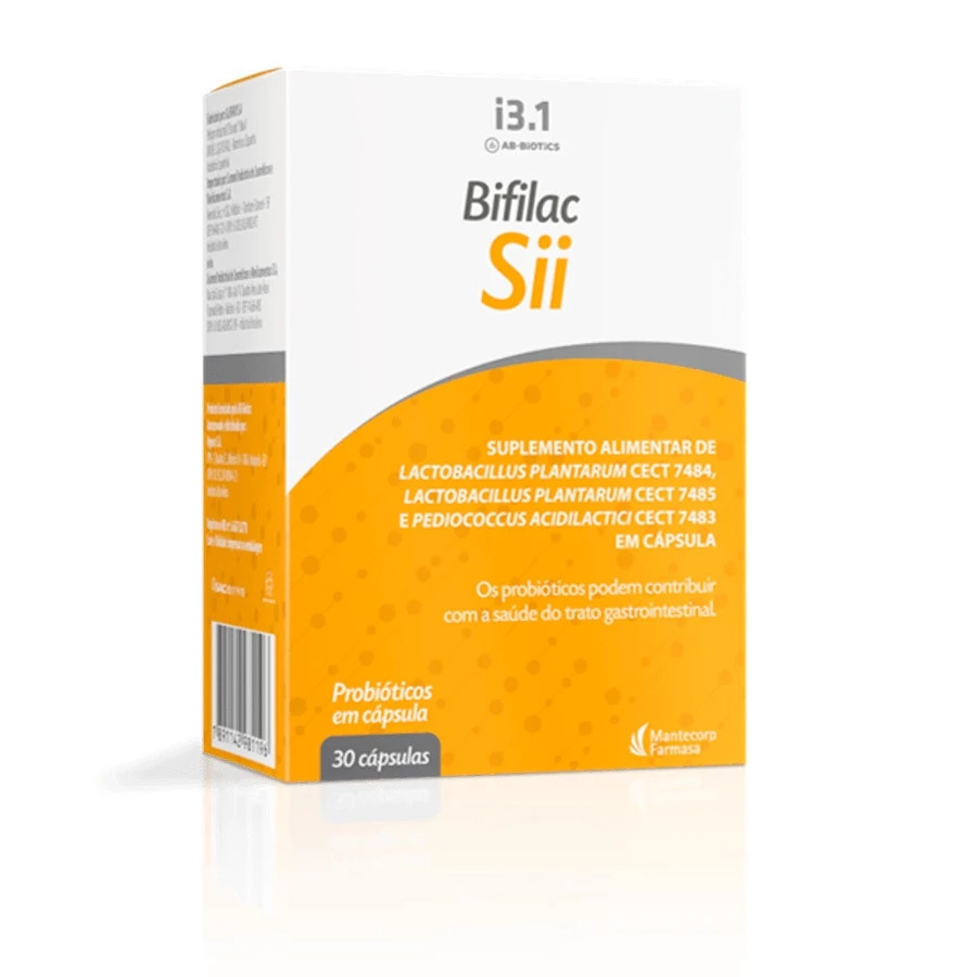 Bifilac SII 30 Cáps – Suplemento com Probióticos para Síndrome do Intestino Irritável (SII)