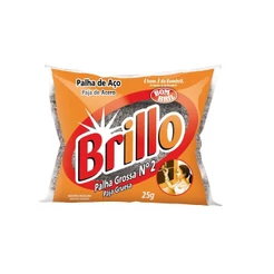PALHA DE ACO Nº 2 BRILLO - BOMBRIL