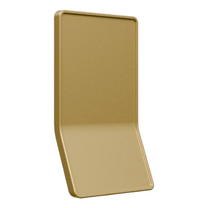 Puxador Pocket Oro Pe 16mm Alternativa Zamac Luxo Dourado