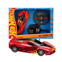 Brinquedo Infantil Carrinho de Controle Remoto Vermelho Hot Wheels Multikids - BR2444