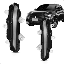 Led Full Drl Parachoque Dianteiro Peugeot 208 2021 2022 2023 2024