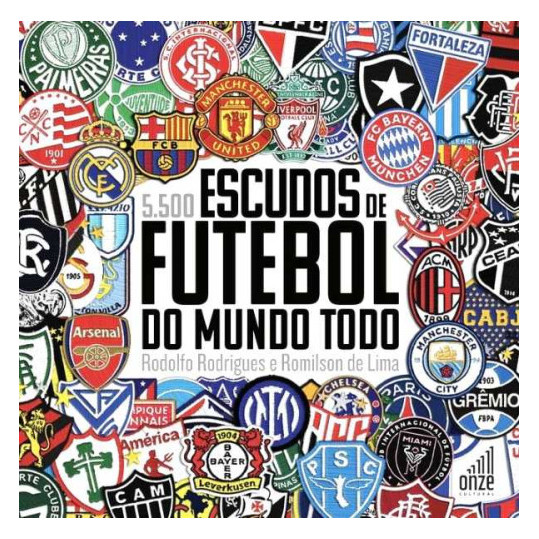 Livro 5500 Escudos de Futebol do Mundo Todo