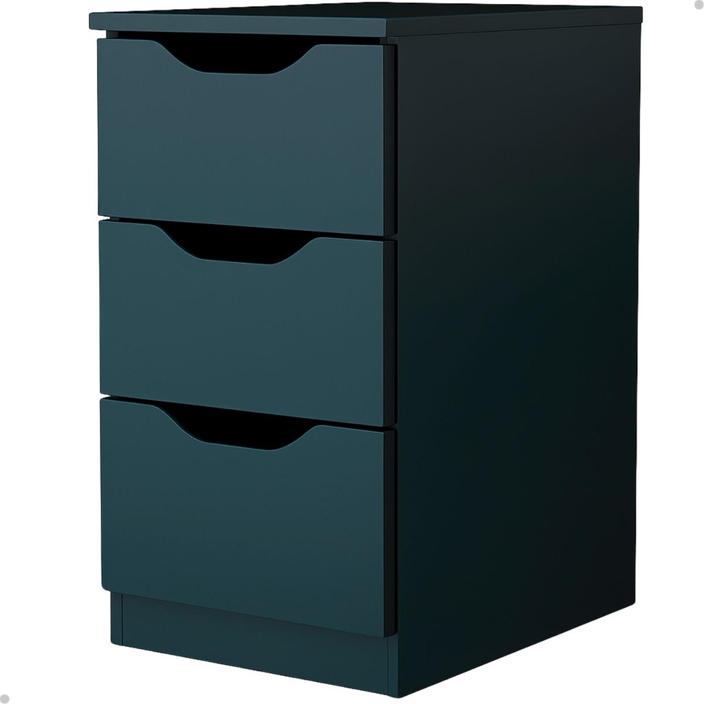 GAVETEIRO COM 3 GAVETAS COR. PLASTICA - UV - PR