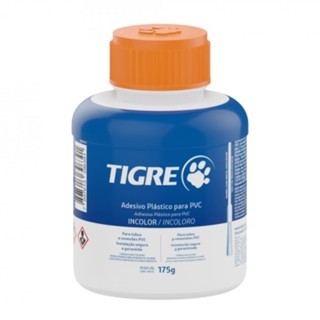 Adesivo Plástico Tigre 175g C/ Pincel em Oferta na Shopee
