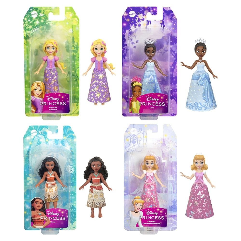 Boneca Disney Princesa Mini HPL55 9cm Sortida em Oferta na Shopee
