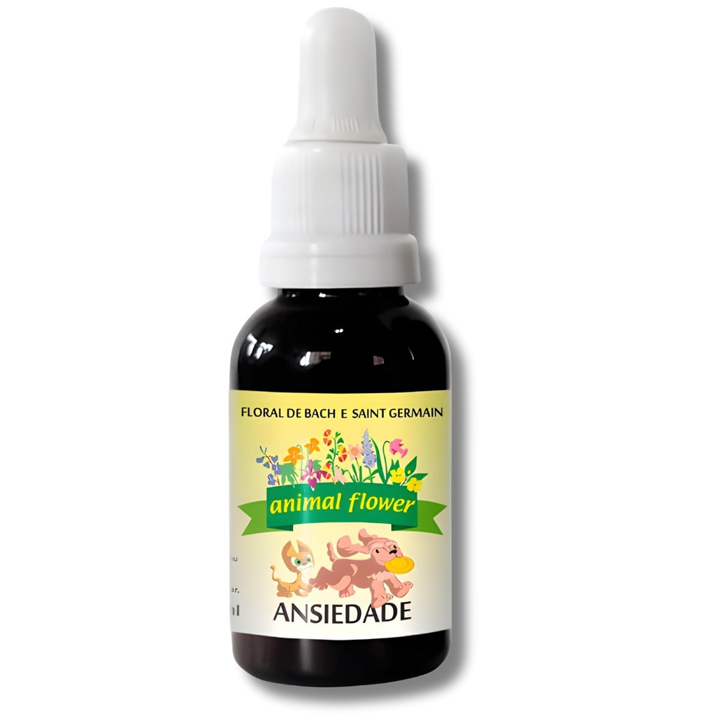 Floral em Gotas Ansiedade para Cães e Gatos - 30ml - Animal Flower em Oferta na Shopee