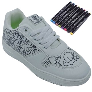 Tênis Mini-Pé Infantil Menino Goods com Caneta em Oferta na Shopee