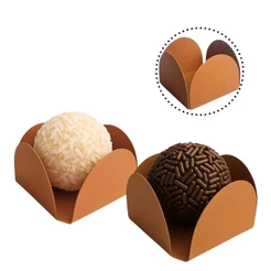 100 Forminhas Terracota Para Doces 4 Pétalas 3,3X3,3X2,5 121.64 (Nc Toys Simples)