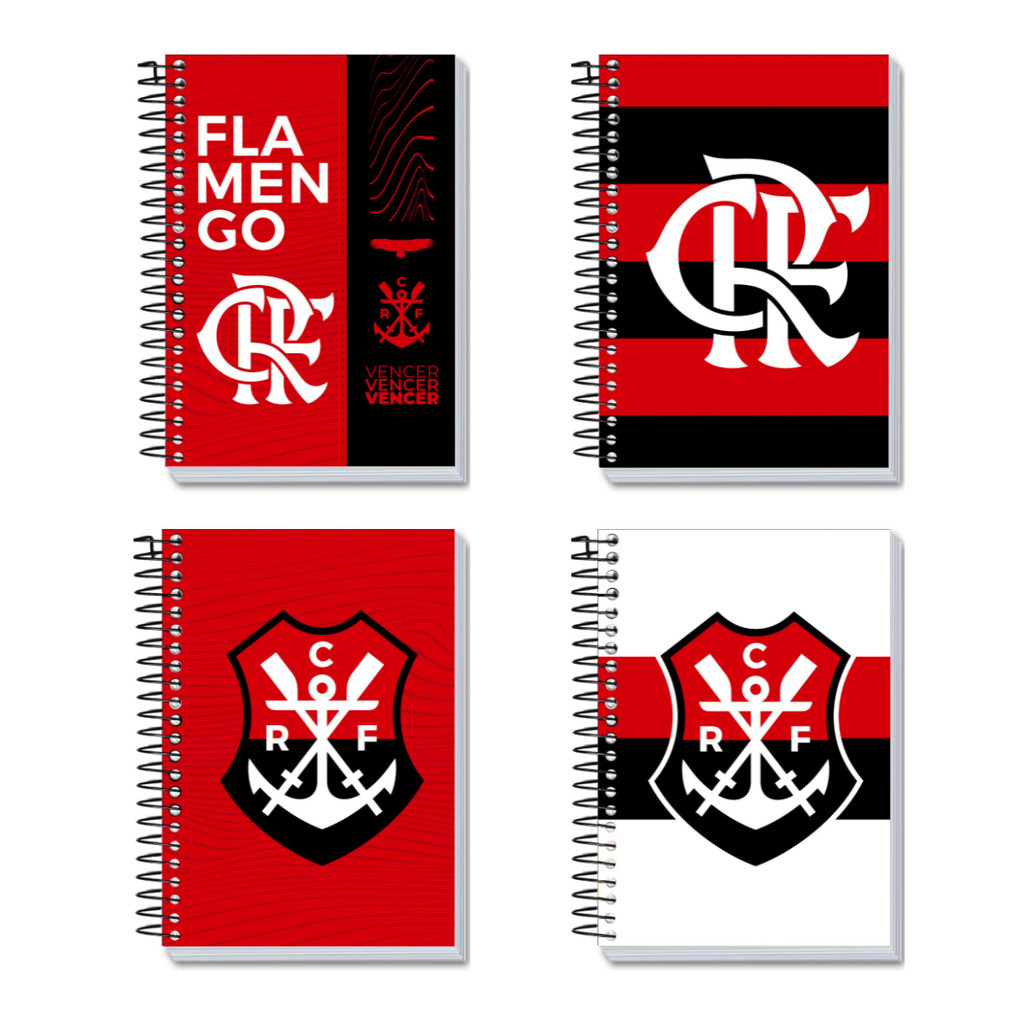Caderno 1 Matéria Universitário 80 Folhas Flamengo em Oferta na Shopee