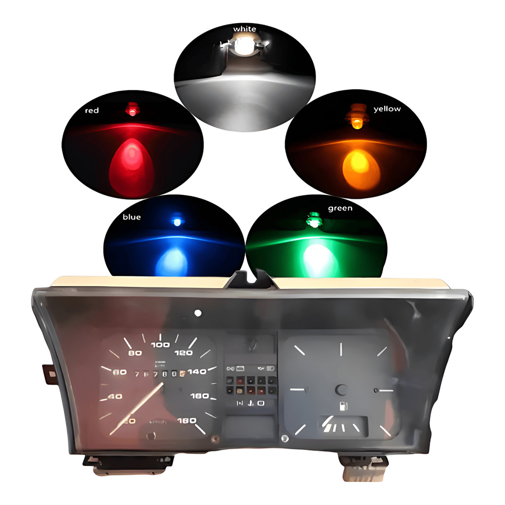 Kit Lampadas Led Painel Instrumentos Gol Quadrado Satelite