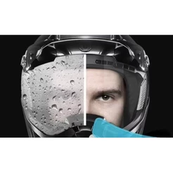Kit Películas Viseira Capacete – Antiembaçante + Antichuva