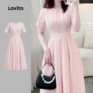 Lovito Vestido Casual com Renda de Primavera/verão para Mulheres L149ED1049 em Oferta na Shopee