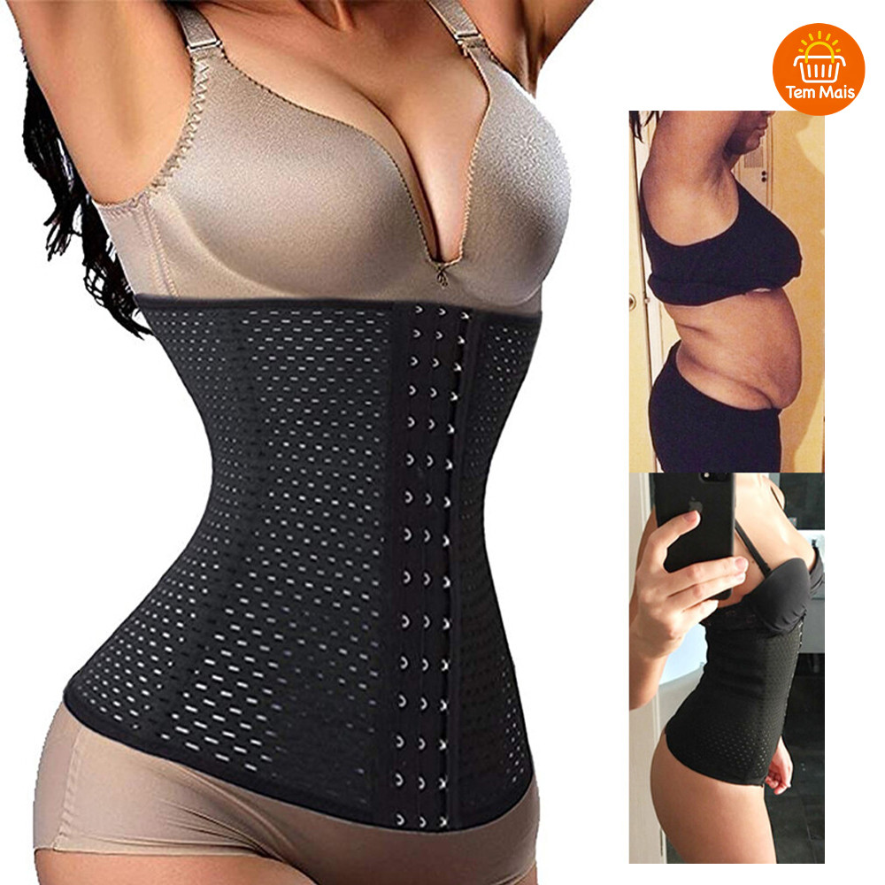 Cinta Modeladora Lombar Ajustável Para Academia Molde Corporal Uso Diário Confortável em Oferta na Shopee