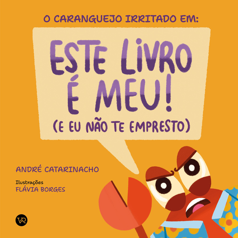 Livro O caranguejo irritado em: Este livro é meu! (E eu não te empresto) - Livros Sorocaba