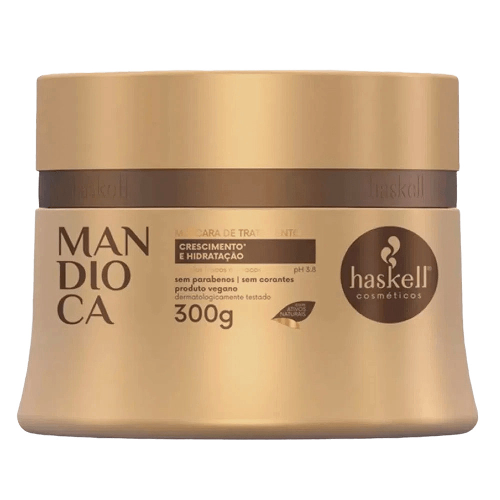 Máscara Capilar Haskell de Tratamento Mandioca 300g