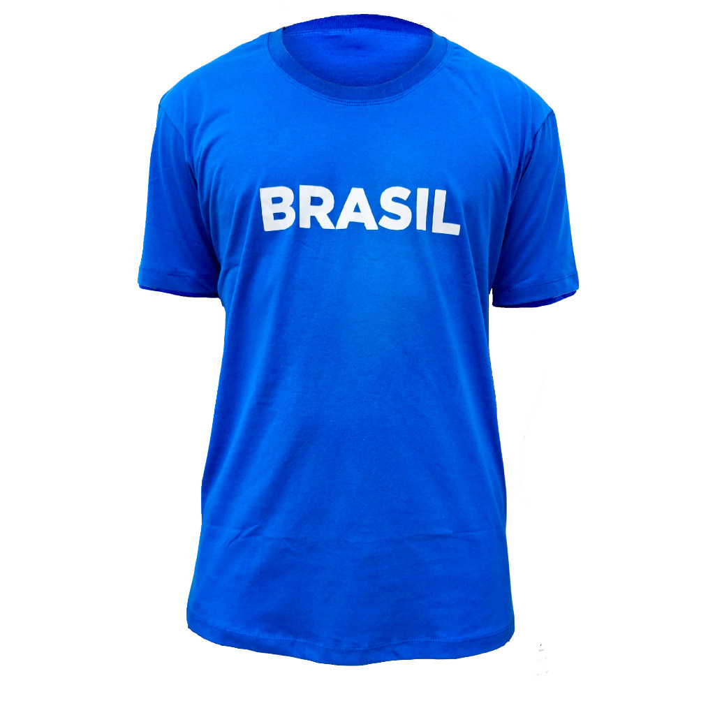 Camiseta Brasil Futebol Copa Do Mundo Pronta Entrega Unissex Olimpíadas