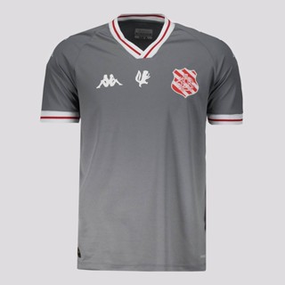 Camisa Kappa Bangu II 2025 Goleiro Cinza em Oferta na Shopee