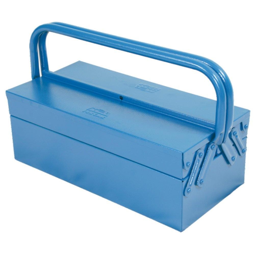 Caixa Sanfonada 40cm com 3 Gavetas para Ferramentas Com Alças Fixas - Fercar