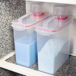 Kit 2 Dispenser Bico Direcionador Tampa Dosadora Cozinha Despensa Lavanderia Vermelho Plasútil
