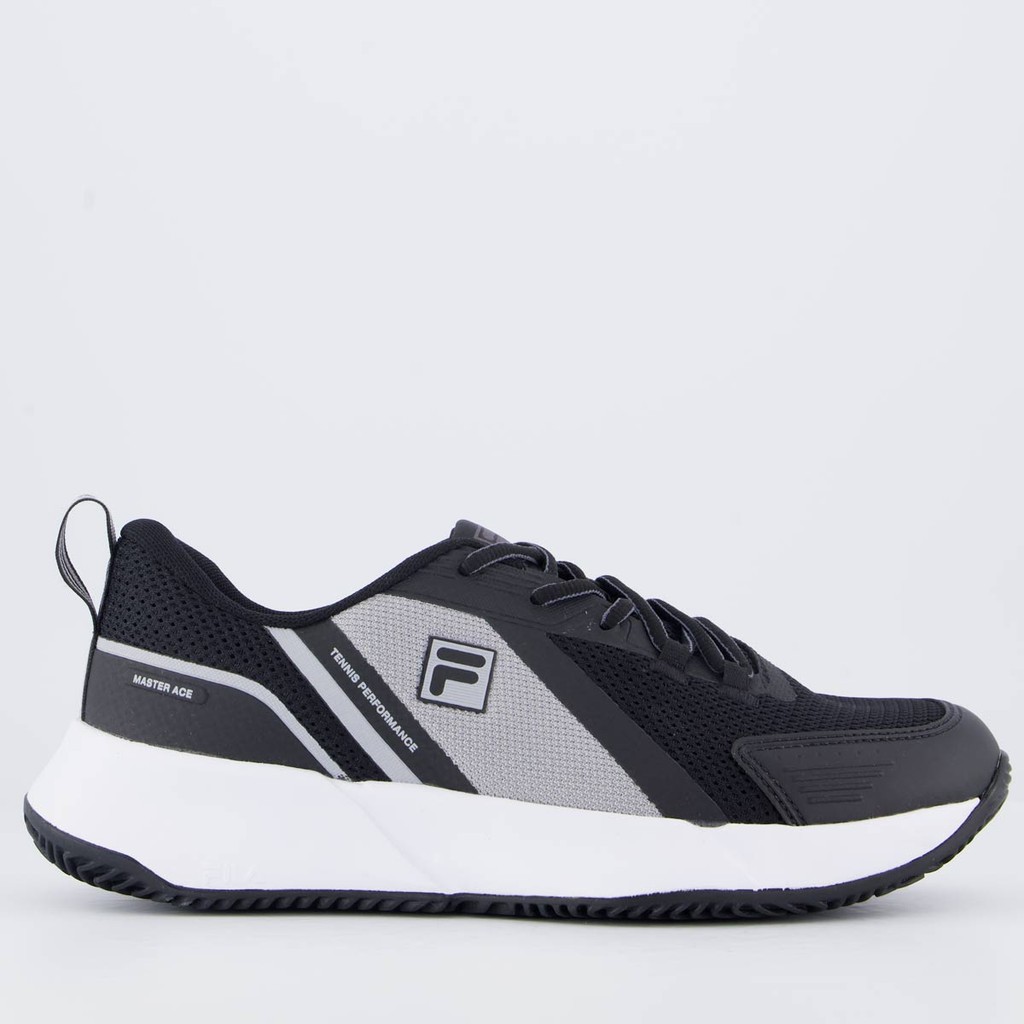 Tênis Fila Master Ace Preto e Cinza