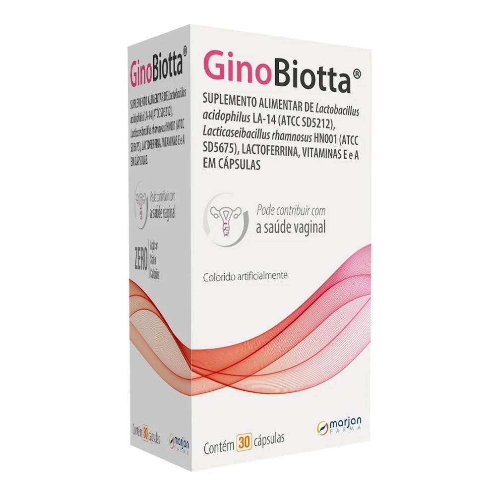 Ginobiotta Com 30 Cápsulas