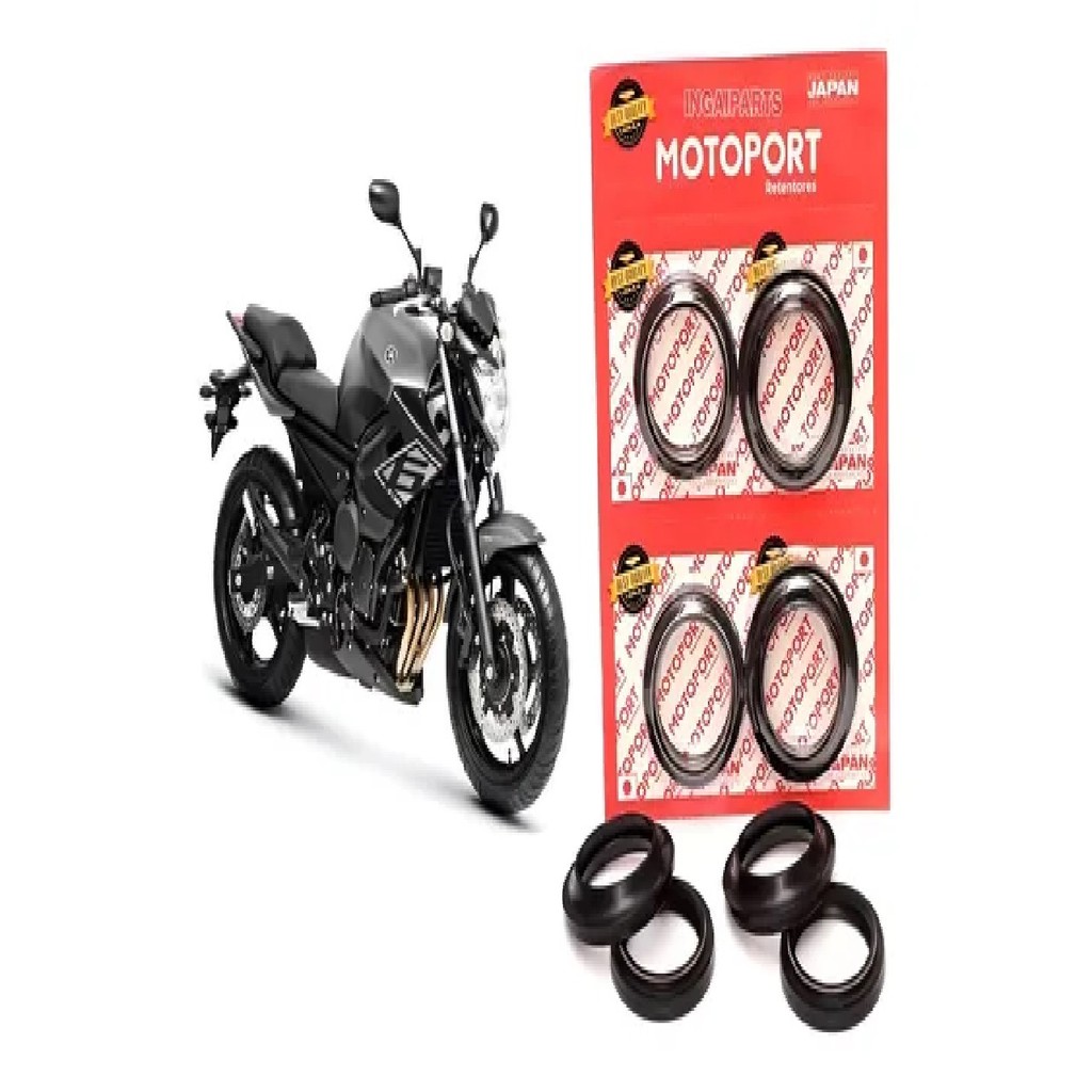 Kit Retentor Bengala + Guarda Pó Yamaha Xj6-n Xj-6 2009/2019
