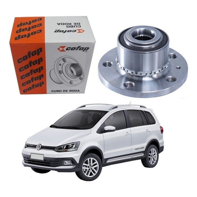 Cubo Rolamento Dianteiro Com Abs Spacecross 1.6 2015 A 2018