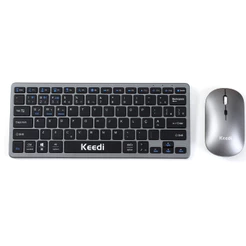 Kit Teclado E Mouse Bluetooth Wireless Slim 1000dpi iPad Android IOS