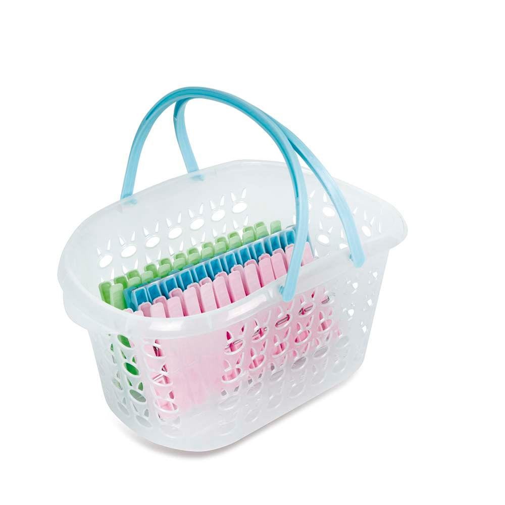 Cesto com Prendedores Standard 36 Peças em Oferta na Shopee