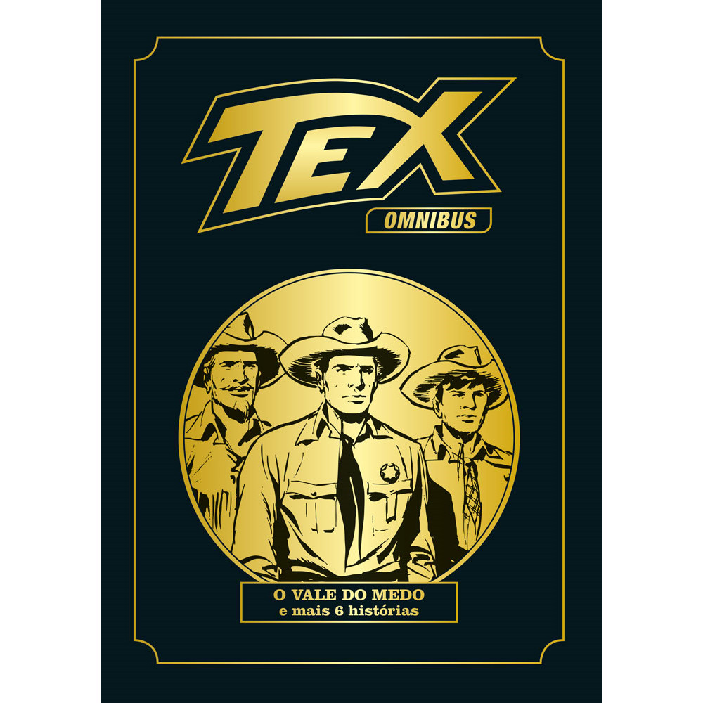 Capa do livro Comics - Tex omnibus volume 9 - por Gianluigi Bonelli - Mythos Editora