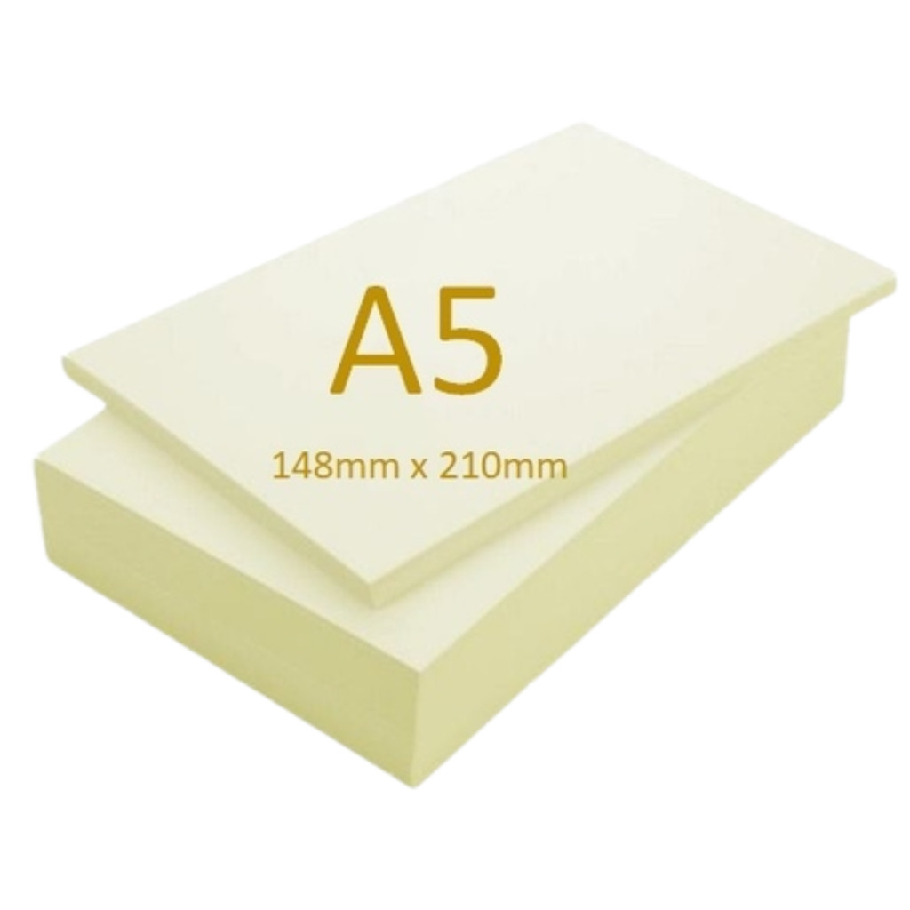 Pacote de Papel A5 para impressão – 500 Folhas, 80g