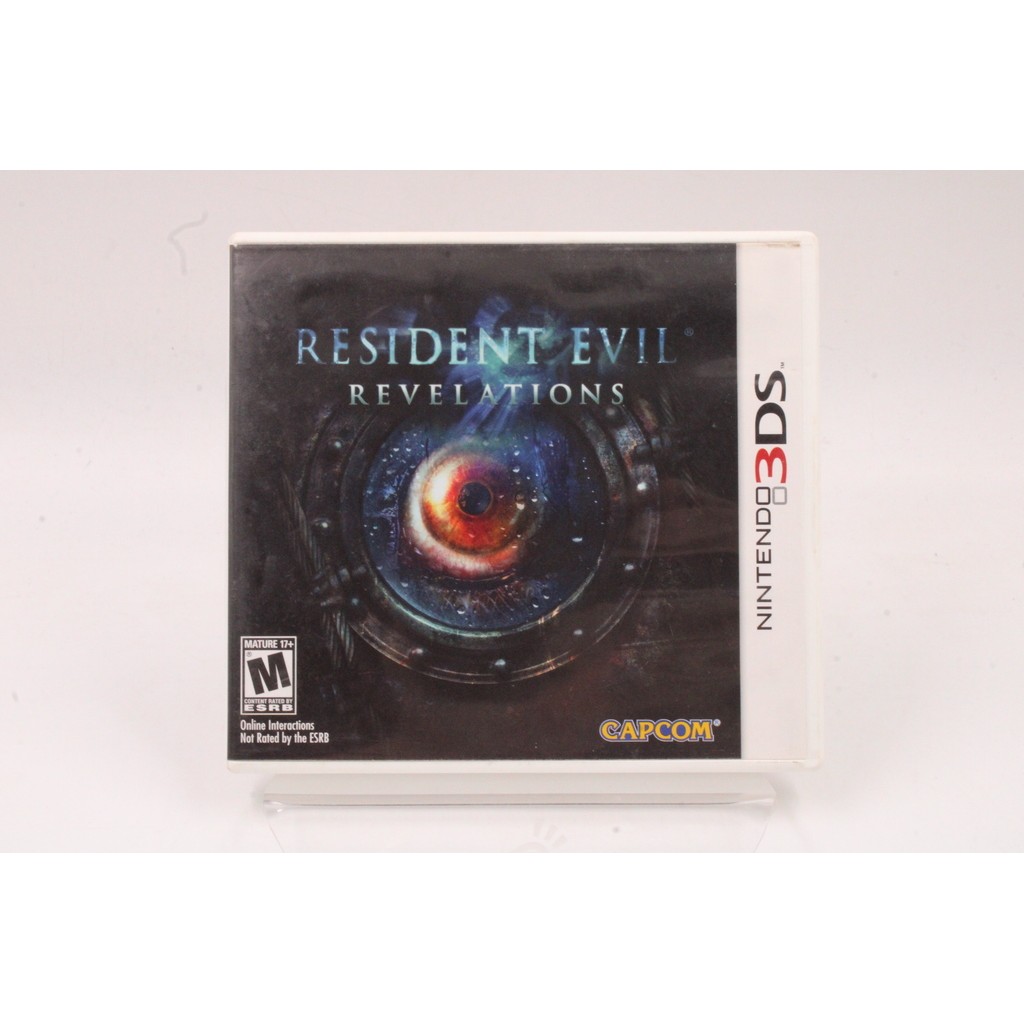 JOGO 3DS - RESIDENT EVIL REVELATIONS ( MISSPRINT ) (1)