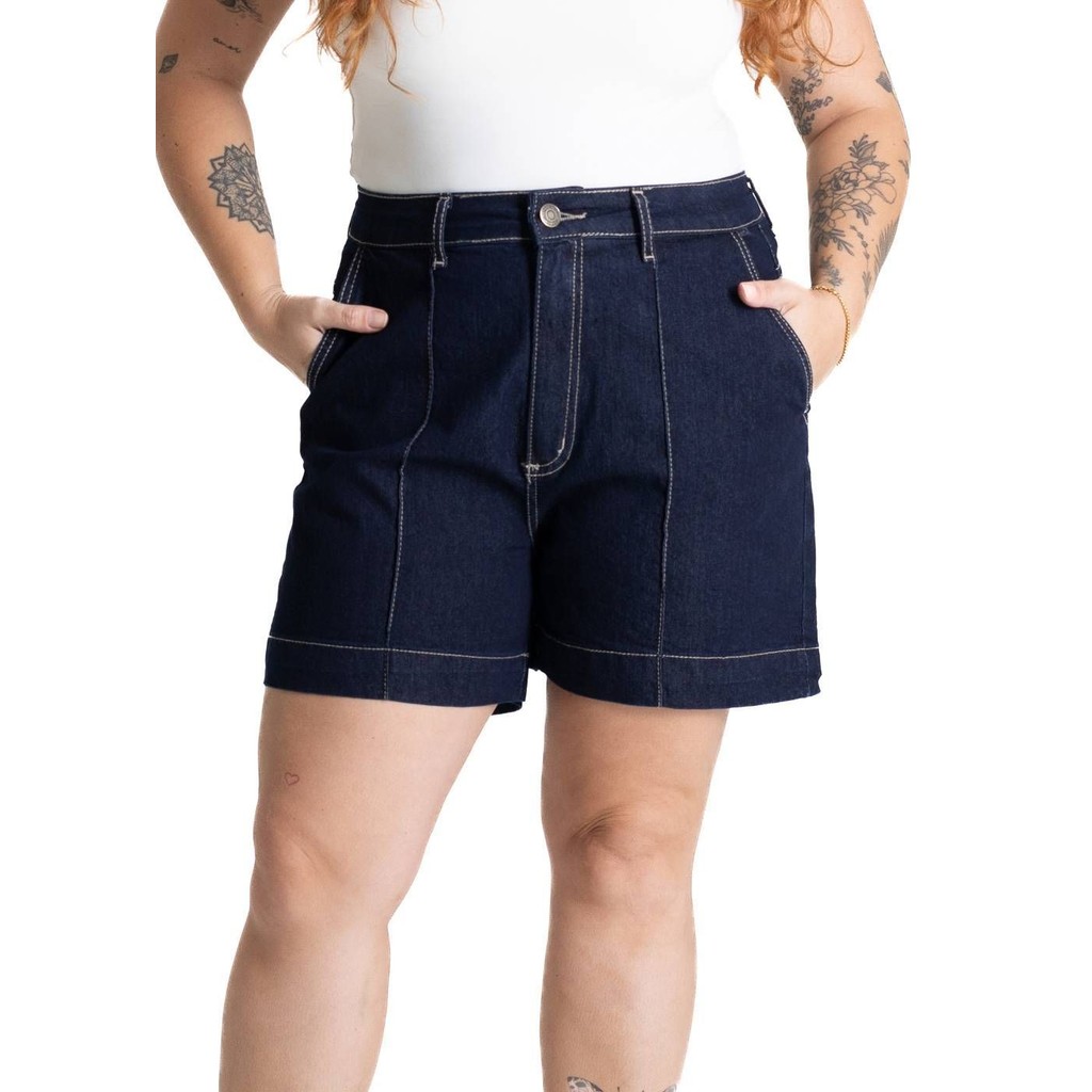 Shorts Jeans Sawary Plus Size - 281322