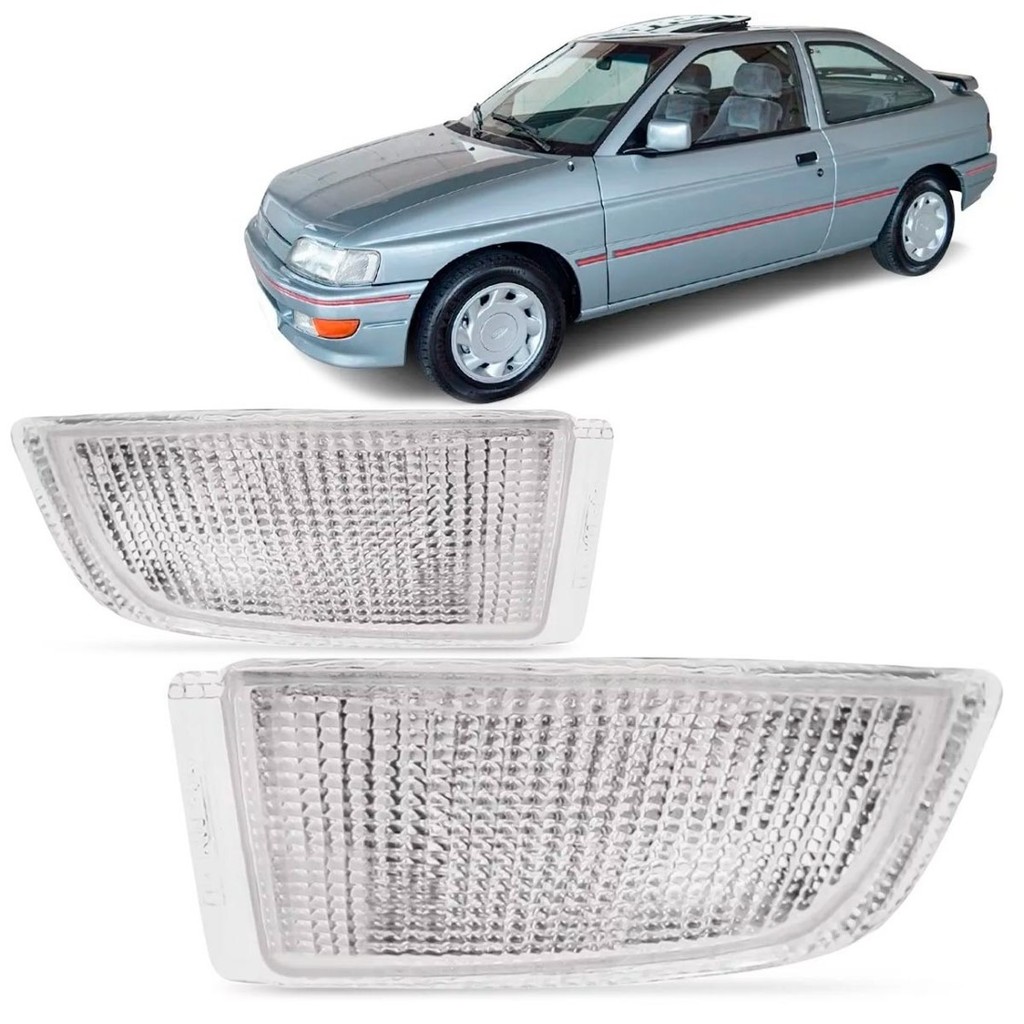 Pisca Seta Parachoque Escort Xr3 1993 A 1995 Cristal
